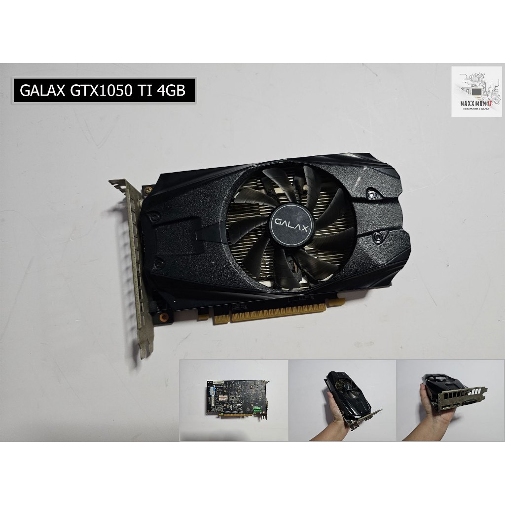 การ์ดจอ (VGA) GTX1050TI 4GB (มือสอง)