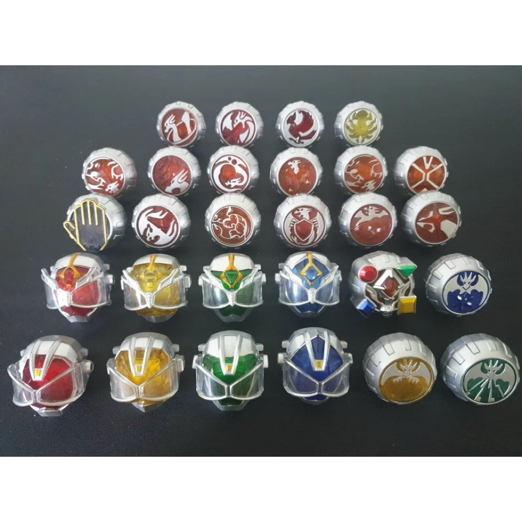 [พร้อมส่ง] BANDAI KAMEN RIDER WIZARD - ALL WIZARD RING