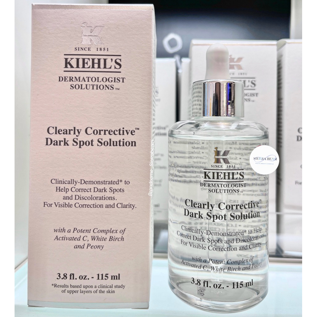 พร้องส่ง⚡️Kiehl's Clearly Corrective Dark Spot Solution ของแท้จาก Central-ป้ายไทย/King Power