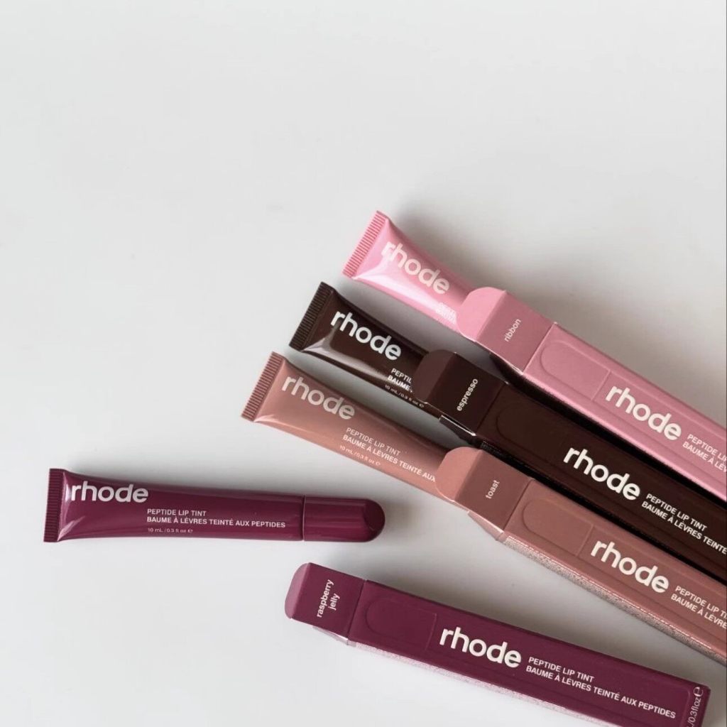 แท้💯ผลิตภัณฑ์ใหม่RHODE Scented Peptide Lip Tint 10ml ลิปทินต์ ลิปมันบำรุง #Espresso #Toast #Ribbon