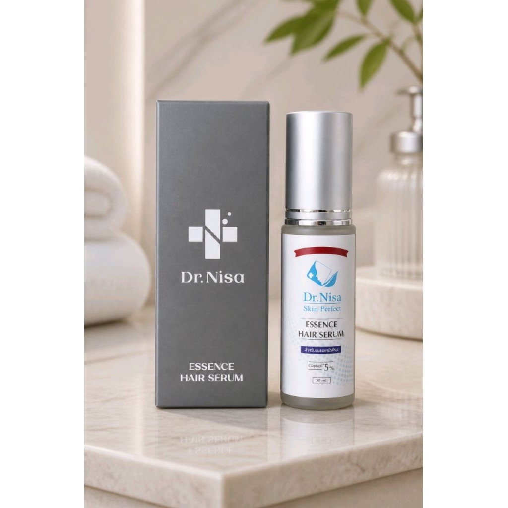 Dr.Nisa Essence Hair Serum 30g.(ด็อกเตอร์นิศาเอสเซ้นส์แฮร์เซรั่ม)ขนาด 30 ml.