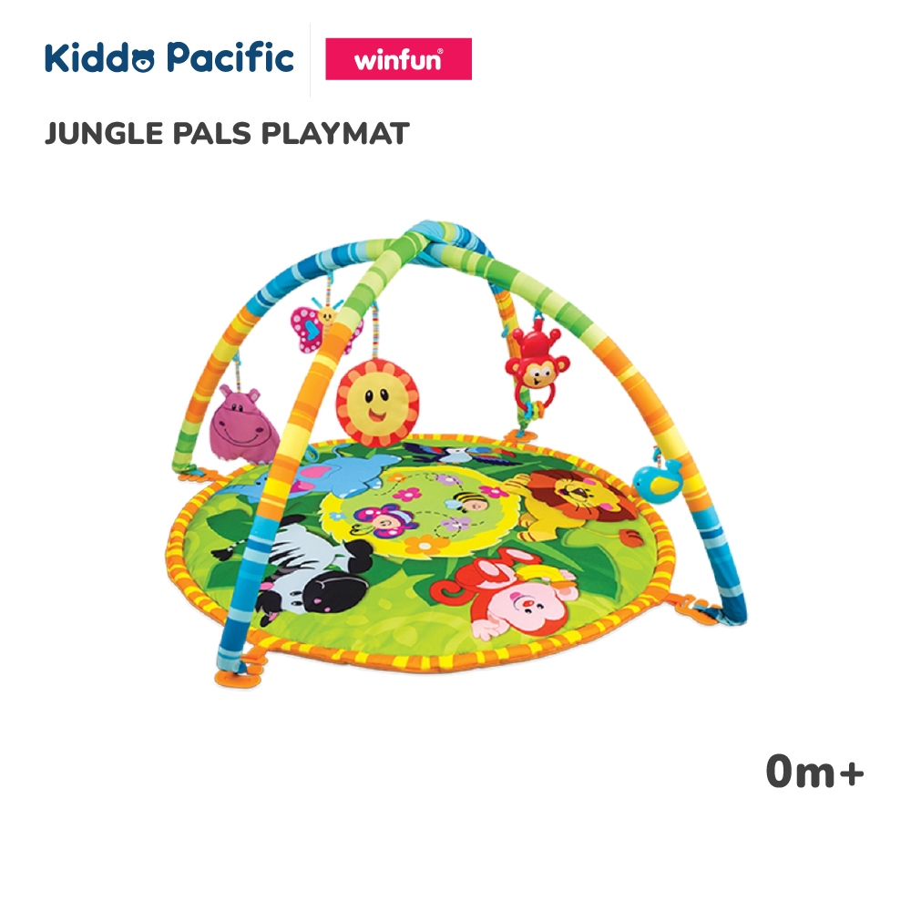 JUNGLE PALS PLAYMAT เพลยิมเสริมพัฒนาการสำหรับเด็กแรกเกิด