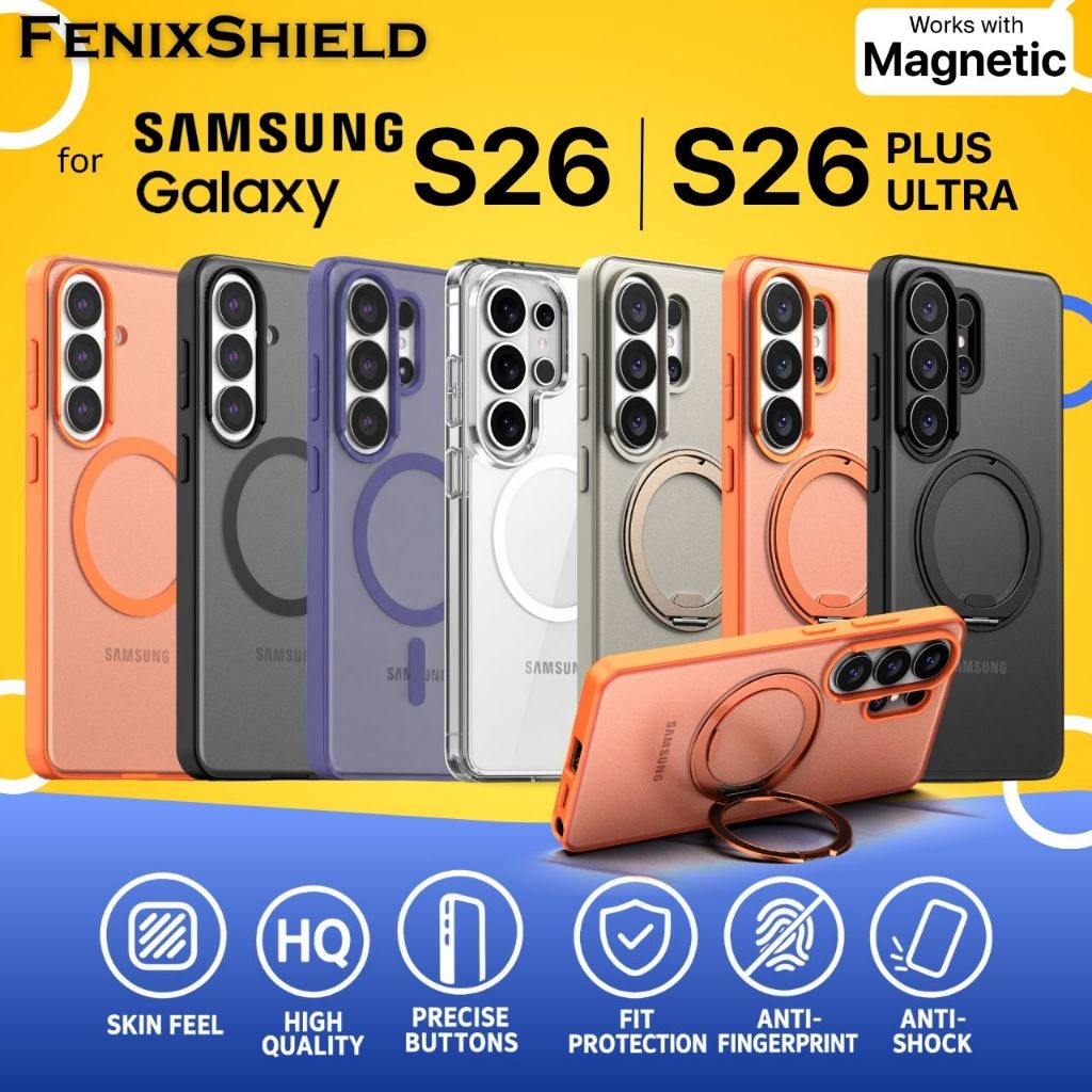 เคส FenixShield Aegis Pro / Stand / Lite / Hybrid สำหรับ Samsung Galaxy S26 Ultra / S26 Plus / S26