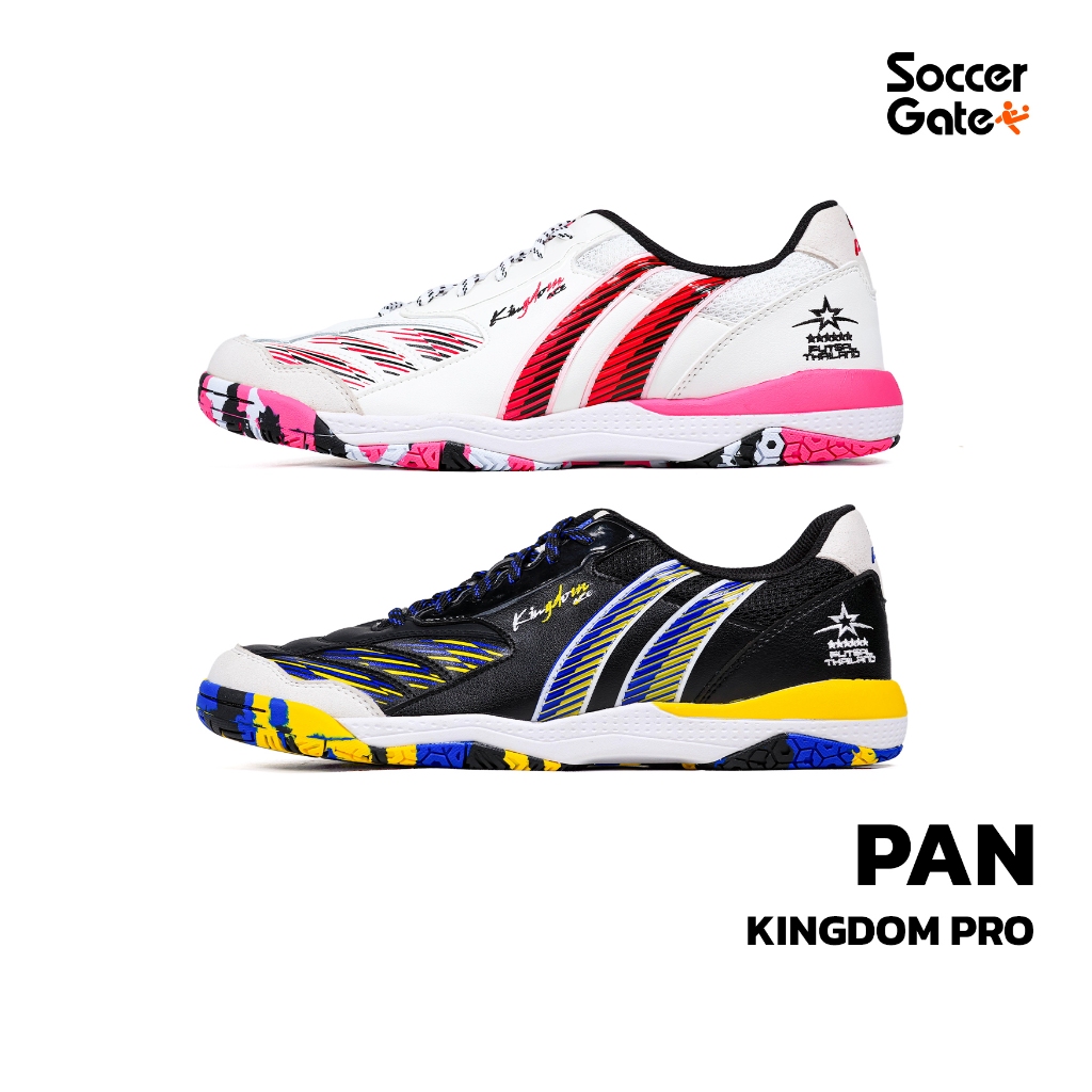 PAN KINGDOM ACE รองเท้าฟุตซอลของแท้ [โค้ด SOCC1000 ลดสูงสุด 1000 เมื่อซื้อครบ 1500]