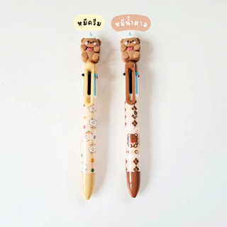 ปากกาแฟนซีลายน่ารัก 1 แท่ง 6-10สี
