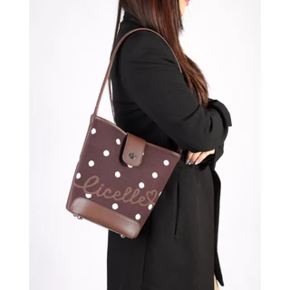 CICELLE (ซี-เซล) รุ่น C1679 Polka Dots Bucket Bag CICELLE