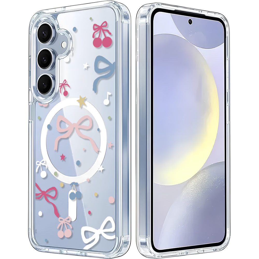 เคสโทรศัพท์แบบแม่เหล็ก for Samsung A07 A17 A16 A06 4G A37 A57 A55 A56 5G A54 A26 A36 5G A15 A35 S24 FE S23 S26 S25 Ultra