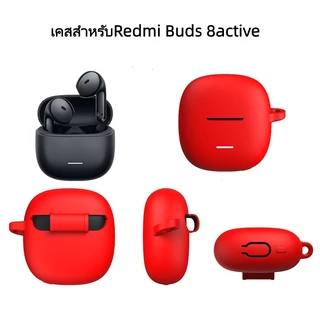 เคสสําหรับRedmi Buds 8active ซิลิโคนนิ่ม กันรอยขีดข่วน ลายดอกไม้ นักบินอวกาศ สําหรับ เคส Redmi Buds 8 Active