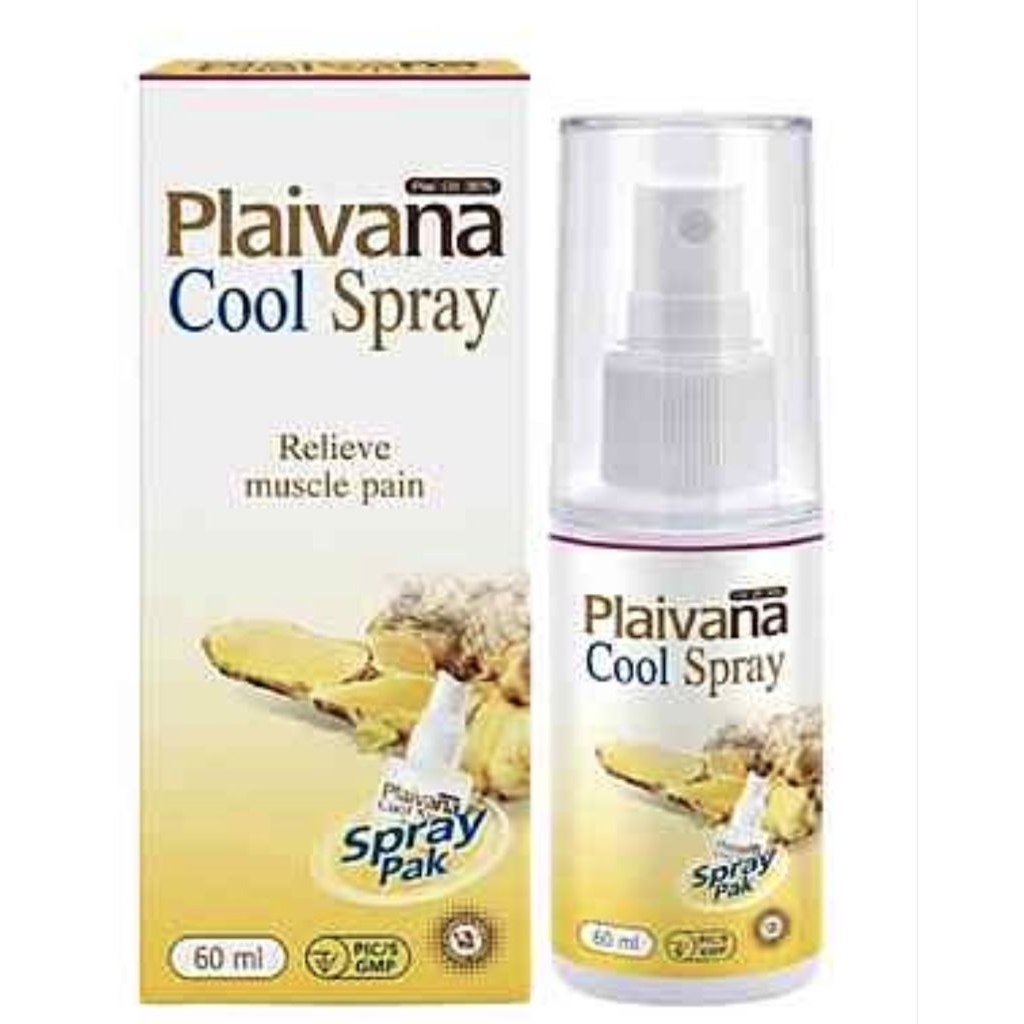 Plaivana Cool Spray (ไพลวาน่า คูล สเปรย์)  60 ml