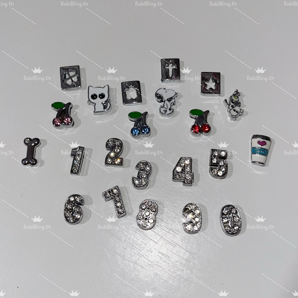 #2/3 จี้ขนาดเล็ก,จี้ตัวเลข custom *อ่านรายละเอียดก่อนสั่ง*