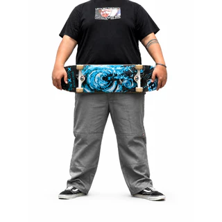 22-60นิ้ว กางเกงคนอ้วน กางเกงผู้ชายไซส์ใหญ่ 60-250kg เอวปกติ ทรงหลวม คุณภาพดี ชุดคนอ้วน