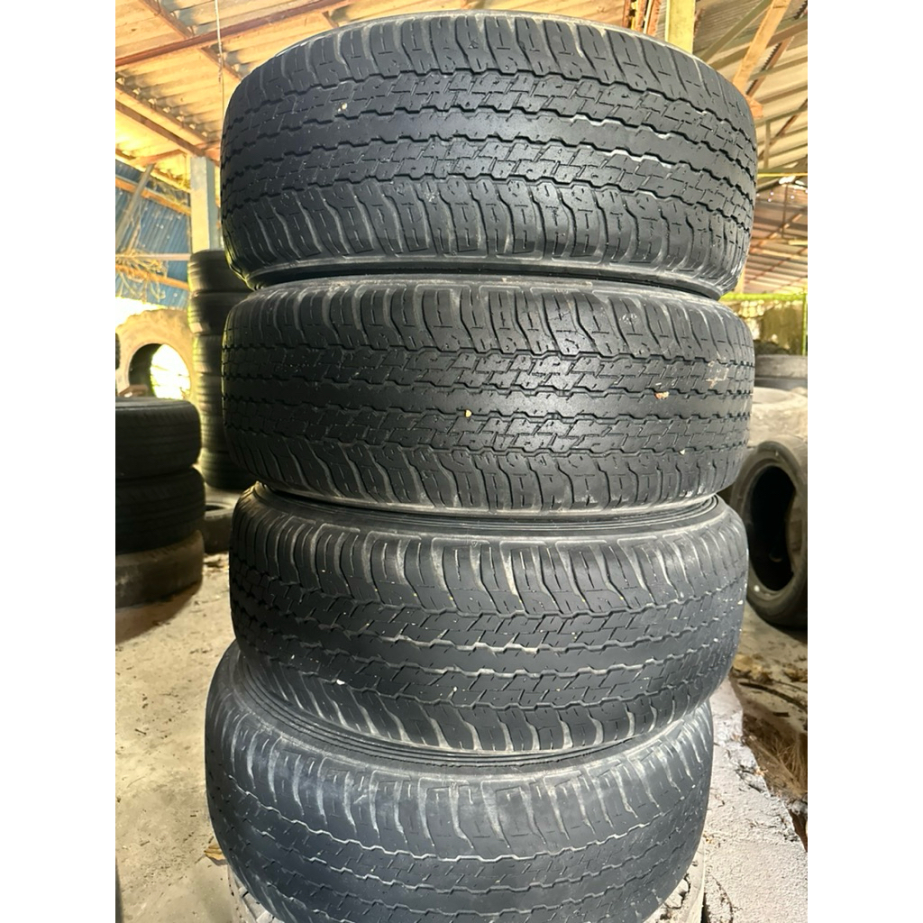ยางเปอร์เซ็นต์ราคาถูก 265/65R17 Dunlop ปี 18