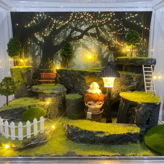 พร็อพ ฉาก ไฟตู้ ของแต่งฉาก Diorama