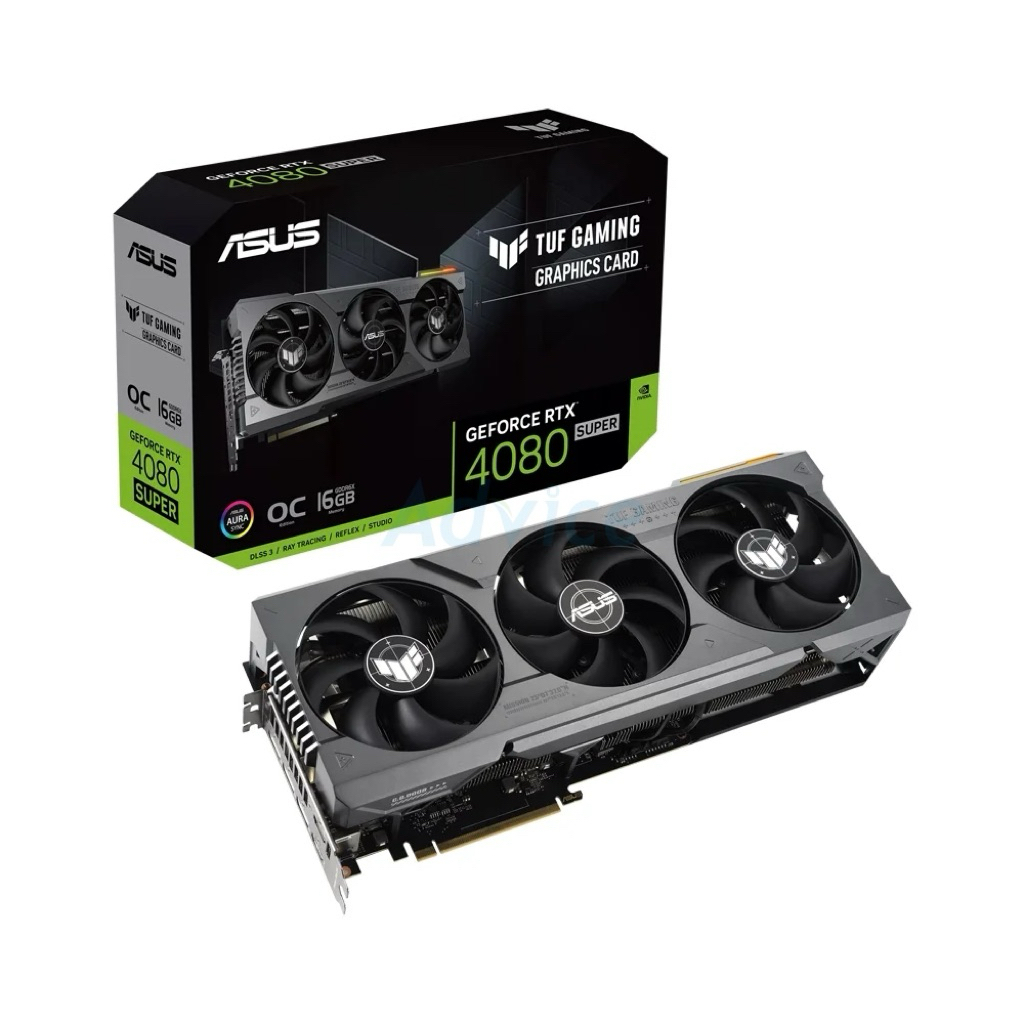 RTX4080SUPER/16GB ASUS TUF O16G GAMING (OC/D6X) สภาพสวยกริ้ป ประกัน jib11/2027