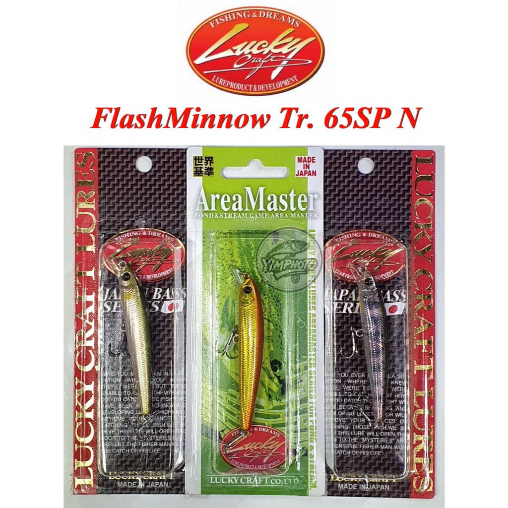 Lucky Craft Flash Minnow Tr. 65SP N 3.8g. เหยื่อปลอม ลักกี้คราฟท์ 65 sp ของแท้ 100%