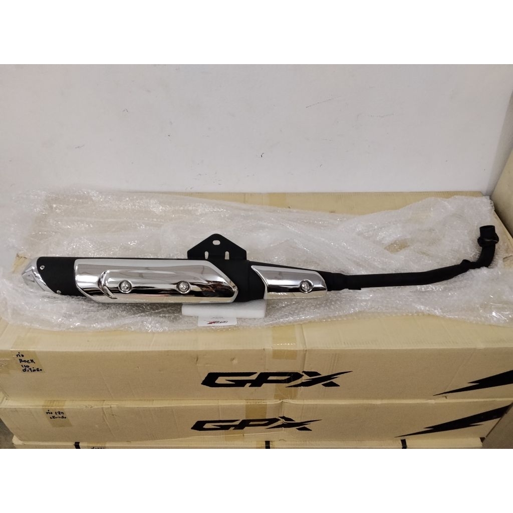 ชุดท่อไอเสีย GPX Rock 110 สินค้าใหม่ ของแท้ศูนย์