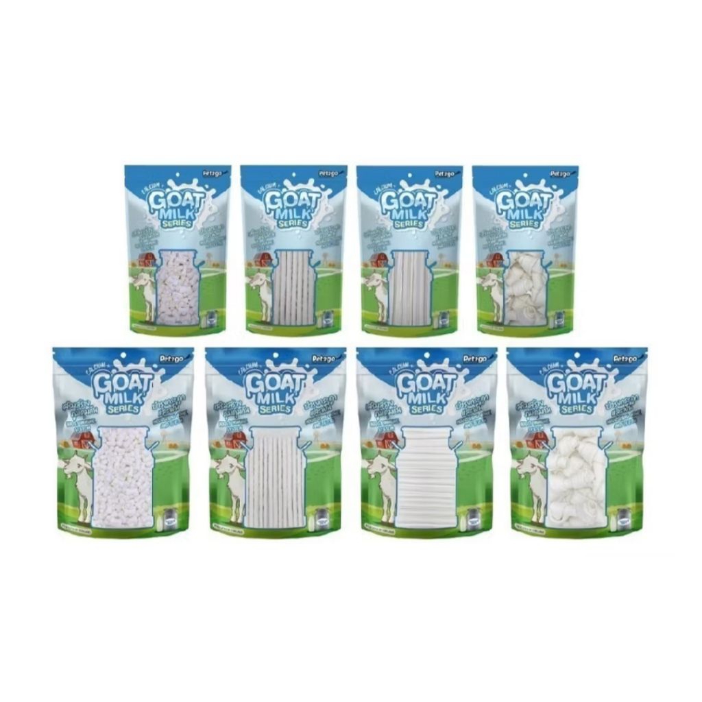Pet2Go Gold Milk Series ขนมนมแพะ อัดเม็ด สำหรับสัตว์เลี้ยง