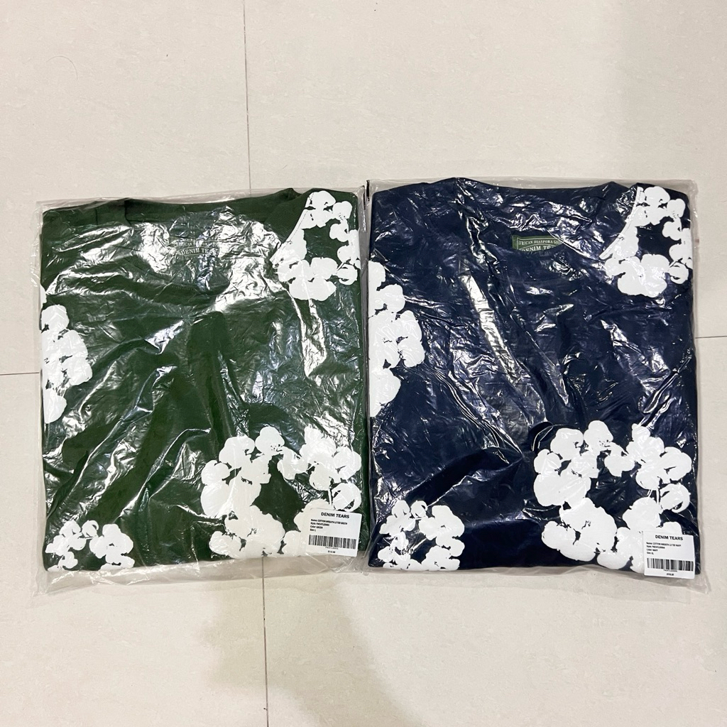 เสื้อ Denim Tears Cotton Wreath Long Sleeve ของแท้ 💯%