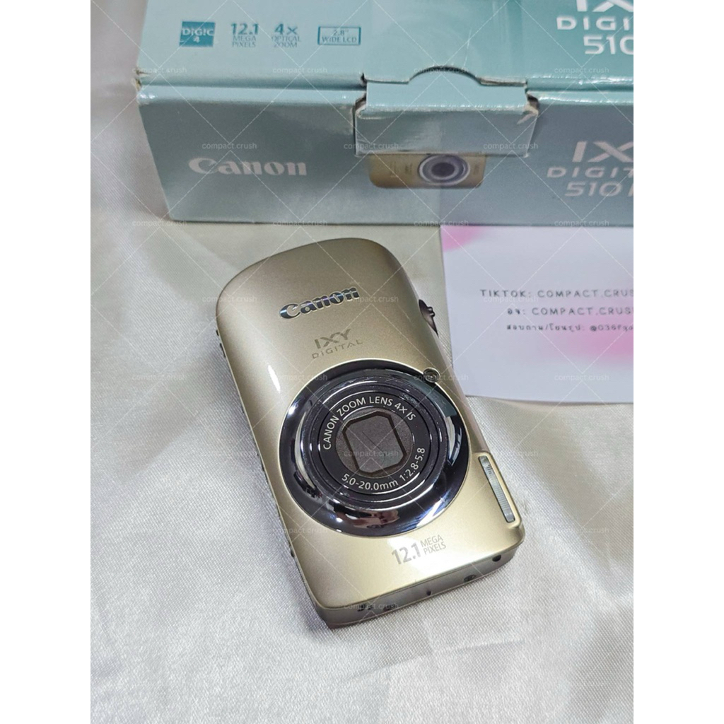 ✿ Canon ixy510is | ixus110is (full box) 💛