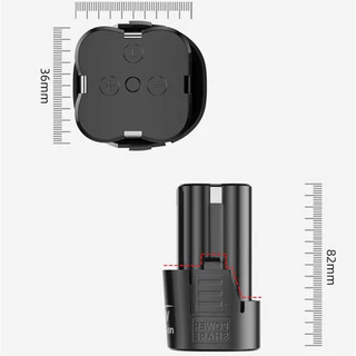 (2 ก้อน) แบต แบตเตอรี่ สว่านไร้สาย สว่าน 24V Lithium-ion Battery แบตลิเธียมไอออน ทรงสี่เหลี่ยม 24V-2PCS แบตเตอรี่ลิเธียม