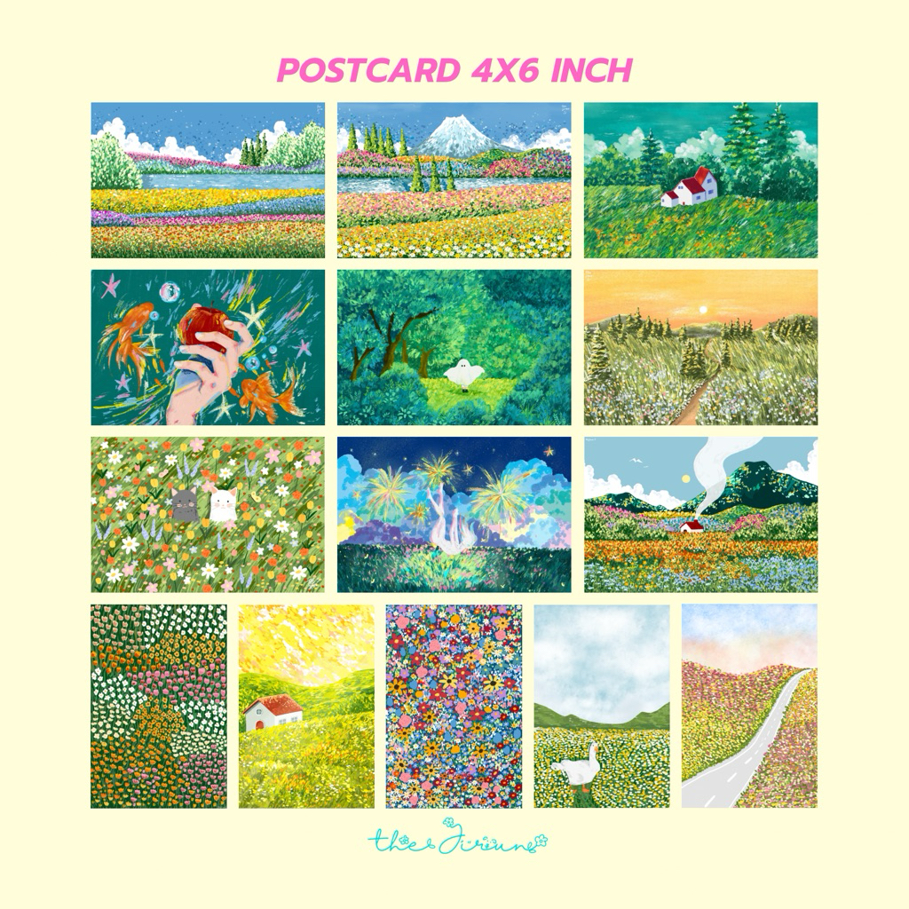 The Jirun Landscape Postcard 4*6inch