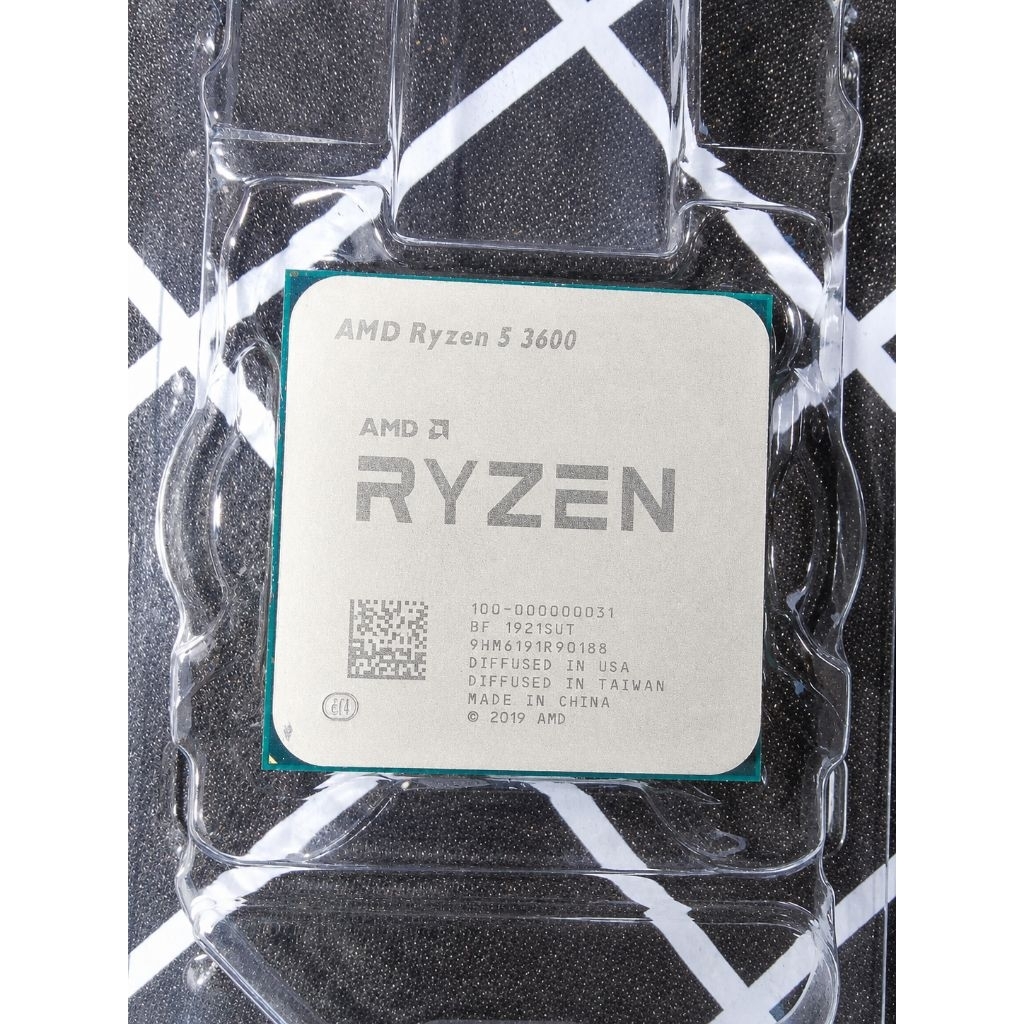 CPU ryzen 5 3600 มือสองใช้งานปกติ เพิ่งถอดจากเครื่อง