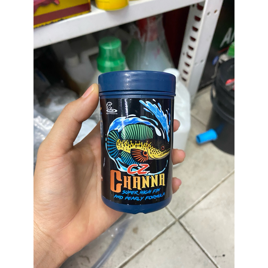 Cz Channa อาหารปลาช่อนเร่งครีบปลาหางปลาให้สวยงามขื้น 50g