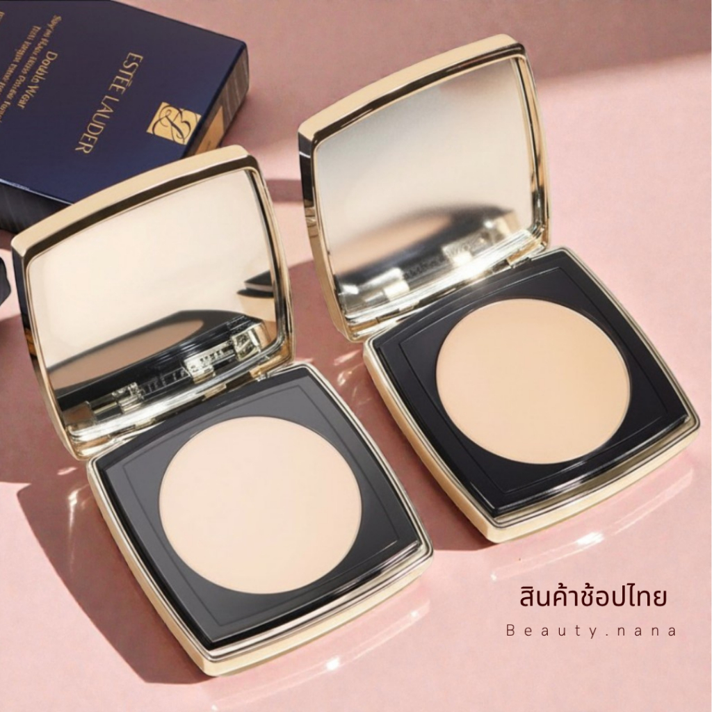 🔥ฉลากไทย แพคเกจใหม่🔥_Estee Lauder Double Wear Stay-In-Place Matte Powder Foundation ขนาด 12 g