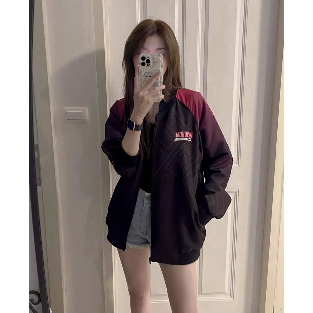 เสื้อ Jacket Mokuchii Limited พิมพ์ลายเต็มตัวสวยงาม