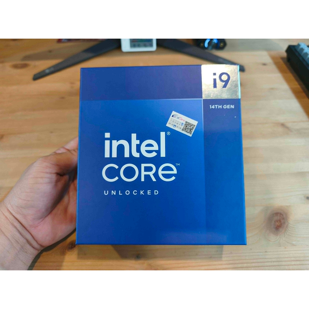 CPU (ซีพียู) INTEL CORE I9-14900K (LGA 1700) มือสอง ครบกล่อง ใช้งานปกติ ไม่ Cache นะเทสแล้ว ประกันศู