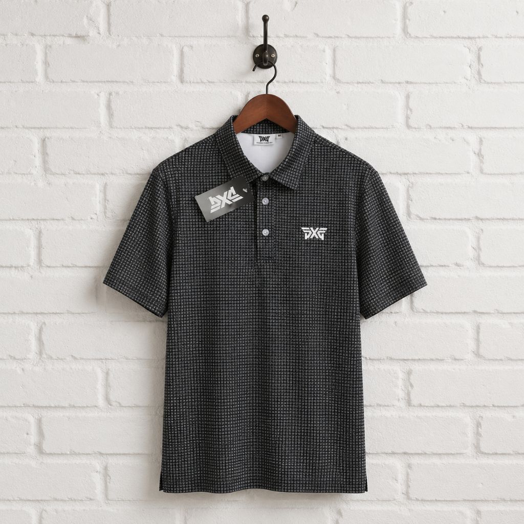 ‼️SALE‼️⛳PXG Men's Golf Shirts เสื้อกอล์ฟผู้ชาย เเขนสั้น คอปก ใส่ตีกอล์ฟ เนื้อผ้าดีมาก