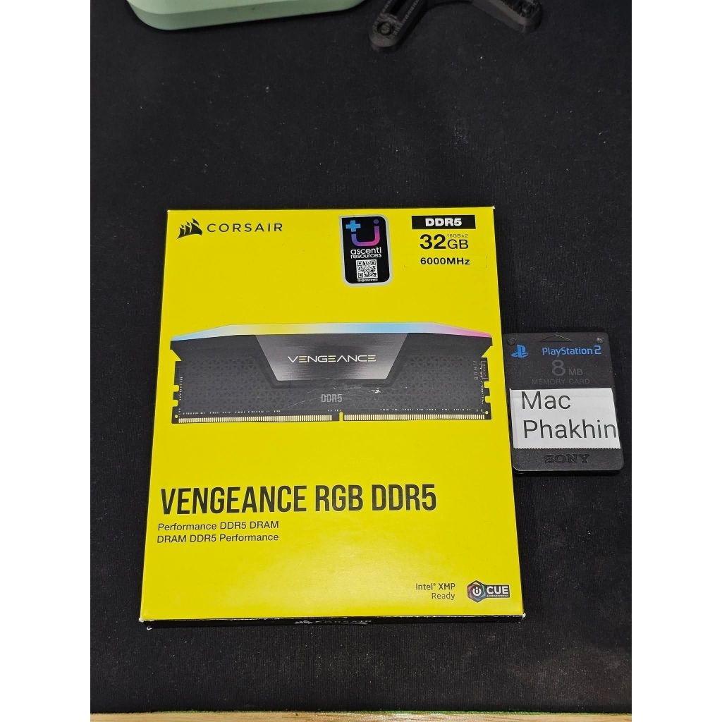 Ram Ddr5 32Gb
16x2 6000MHz

Corsair Vengeance Rgb
