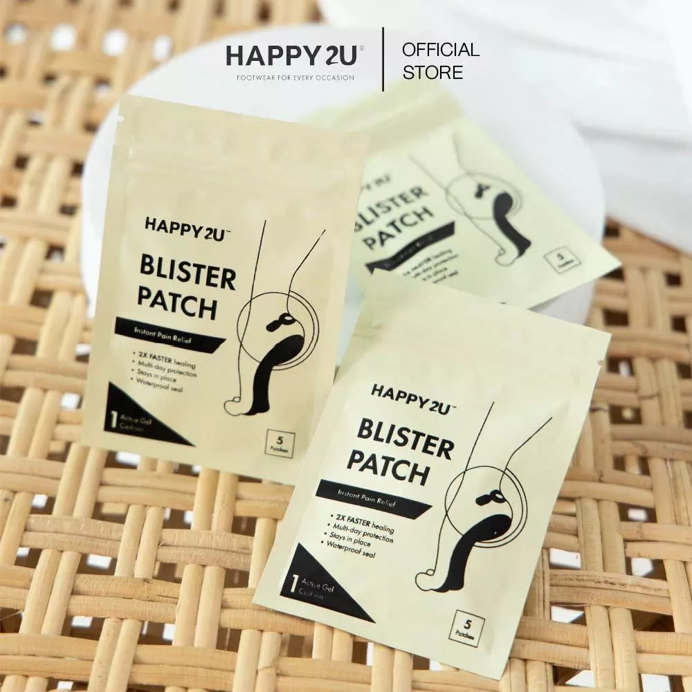 HAPPY2U Foot patch Blister Patch แผ่นแปะเท้ากันกัด