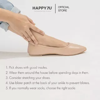 HAPPY2U Foot patch Blister Patch แผ่นแปะเท้ากันกัด