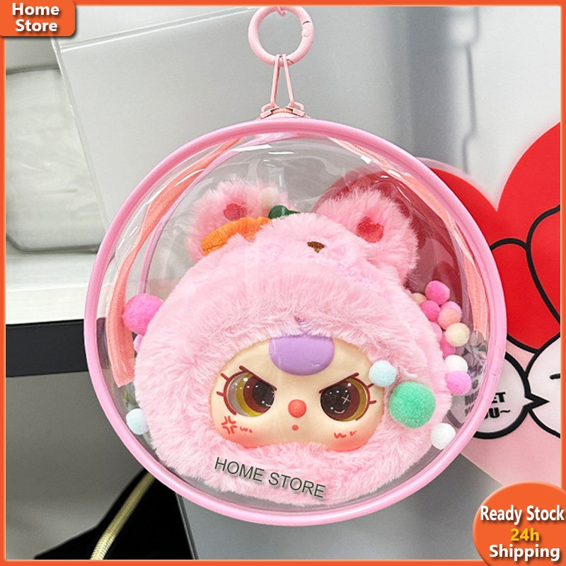 Babythree กระเป๋าตุ๊กตาไวนิล ผ้าฝ้าย ขนาด 15.5 ซม. ป้องกันฝุ่น กันแดด กันฝน