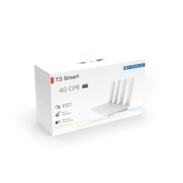 T3 Smart 4G CPE C21 Router WIFI เราเตอร์กระจายสัญญาณไวไฟ รูปที่ 7