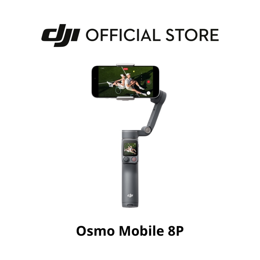 [สินค้าใหม่] DJI Osmo Mobile 8P - Smartphone Stabilizer | ไม้กันสั่นมีรีโมท | ใช้ได้นาน 10 ชม. | สามารถติดตามคน สัตว์ได้