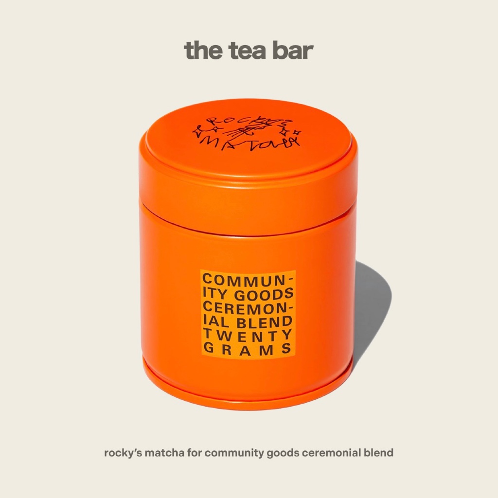 ROCKY'S MATCHA for community goods ceremonial blend