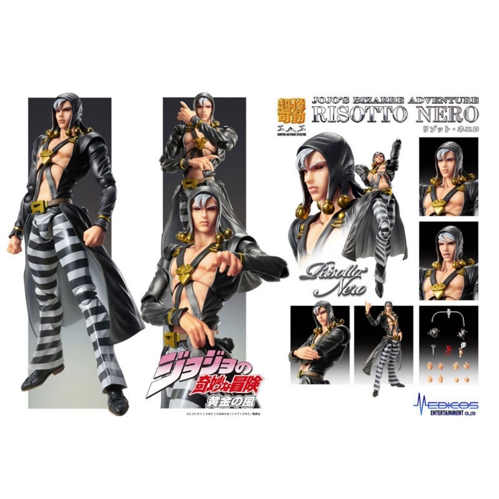 [พรี-09/26]Super Action Statue JoJo's Bizarre Adventure Part.V Risotto Nero