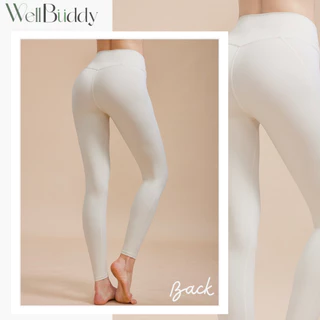 WellBuddy V-Flex เลกกิ้งออกกำลังกาย กางเกงเลกกิ้ง กางเกงโยคะ เอวทรงวี พรางหุ่น (V-Flex Leggings)