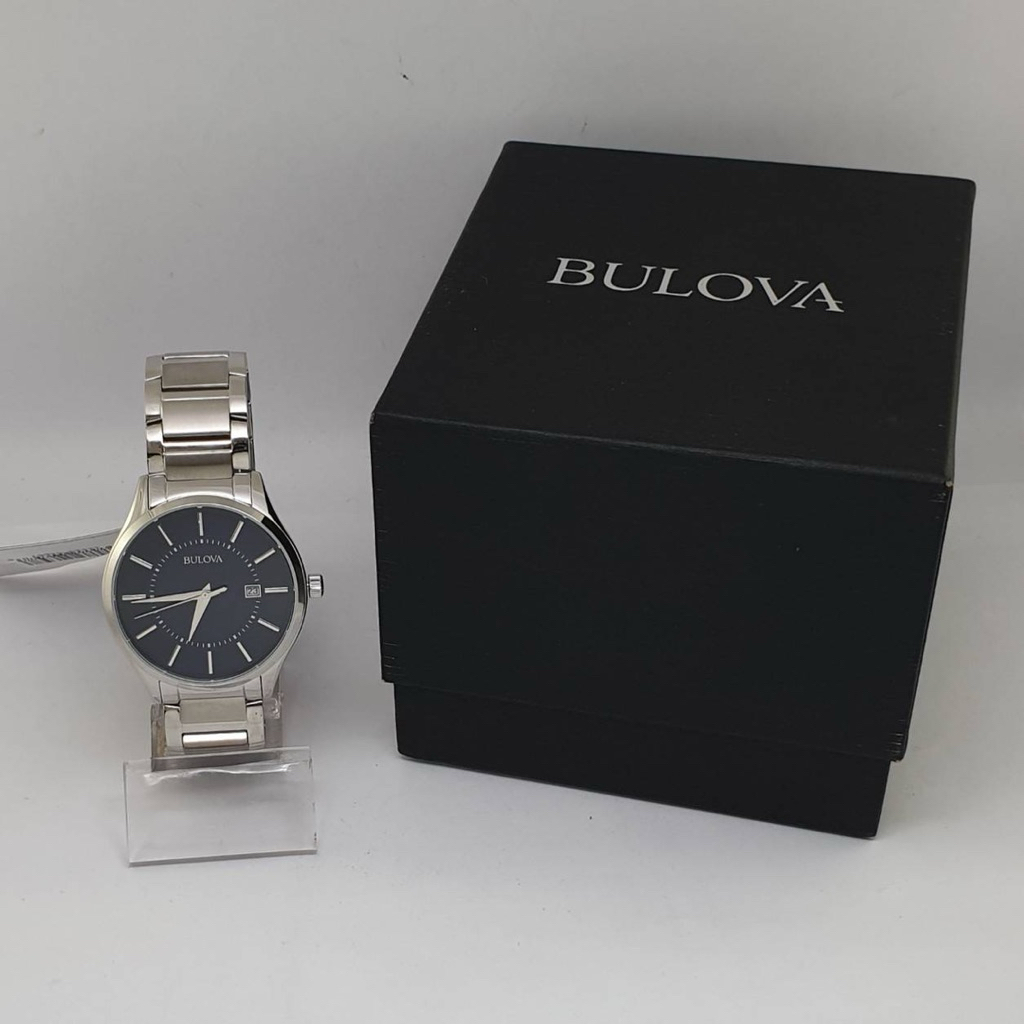 นาฬิกา BULOVA MEN'S 96B266 QUARTZ พร้อมกล่อง (ใหม่มีตำหนิ)
