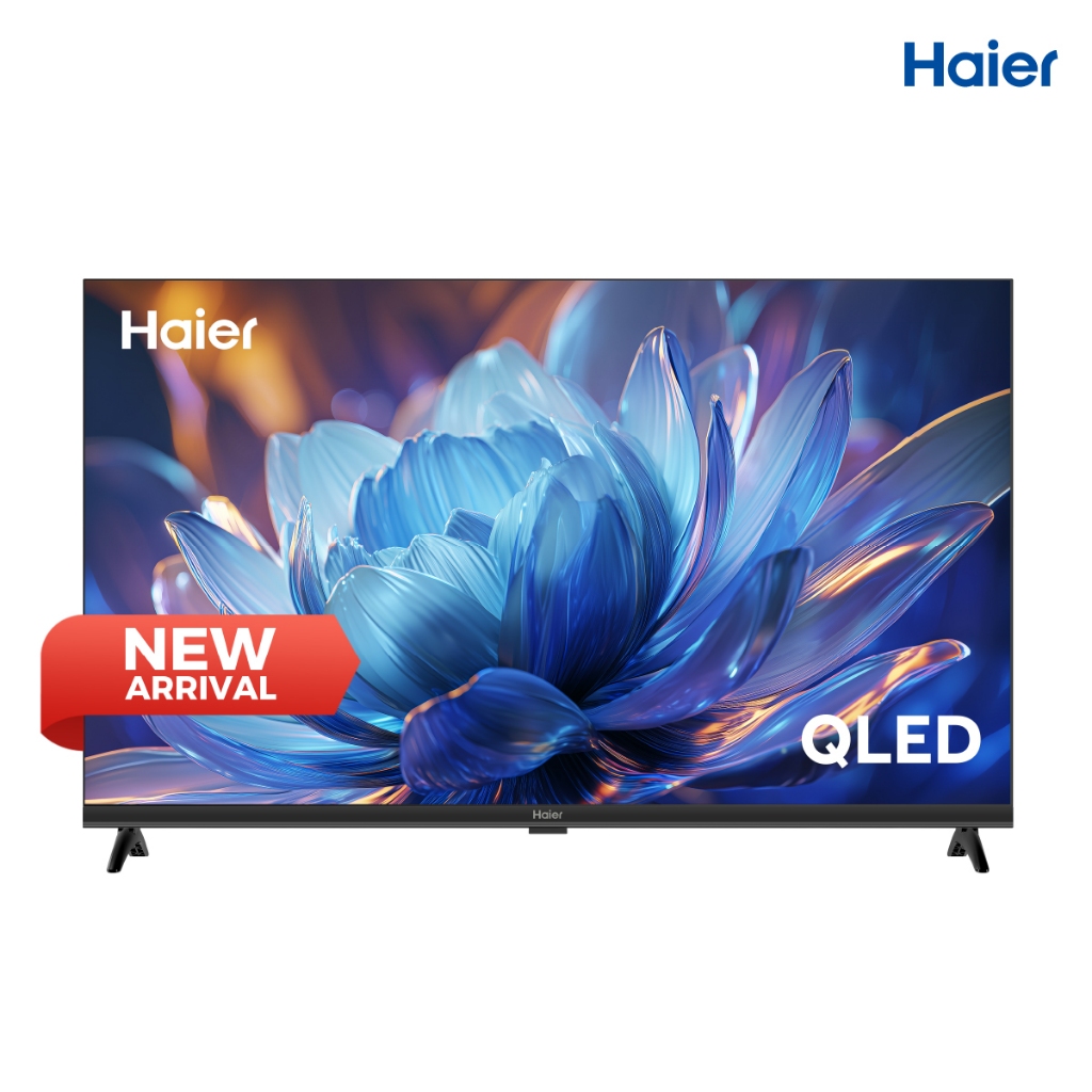 Haier ทีวี 32นิ้ว รุ่น 32H5/32H6GFX FHD Google Smart TV / WiFi Built-in / Netflix / Youtube