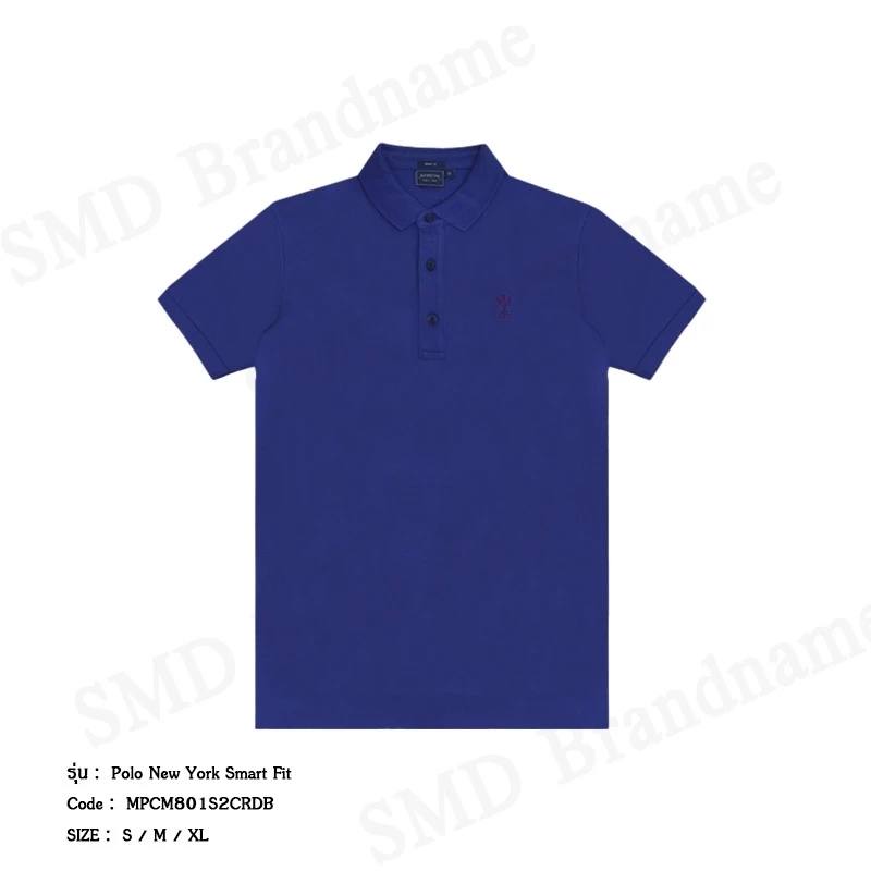Arrow เสื้อโปโลแขนสั้นผู้ชาย รุ่น Polo New York Smart Fit Code: MPCM801S2CRDB