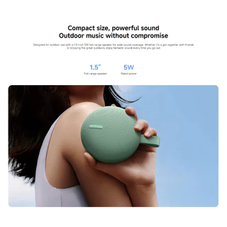 Xiaomi Bluetooth Speaker Essential ลําโพง Bluetooth ระบบเสียงแบบลำโพงคู่ | แบตเตอรี่ใช้งานได้นานสูงสุด 10 ชั่วโมง