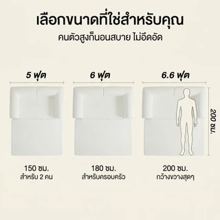 โซฟาเบด โซฟาปรับนอน ผ้าลูกฟูก ถอดซักได้ ไม่ต้องติดตั้ง 2 ที่นั่ง/3 ที่นั่ง สำหรับห้องนั่งเล่น ห้องนอน