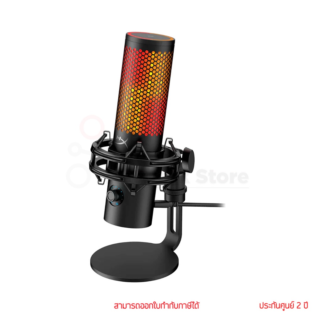 HyperX QuadCast 2S Black Standalone USB Microphone ไมโครโฟน by thenetwork