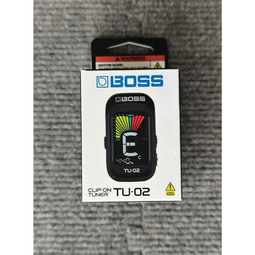 Boss TU-02 Clip-On Tuner เครื่องตั้งสายกีต้าร์แบบหนีบ มือสองนำเข้าจากญี่ปุ่น