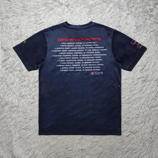 เสื้อยืด เสื้อแขนสั้น Shooting Shirts USA NAVY | USA WHITE [ มีไซส์ใหญ่ ]