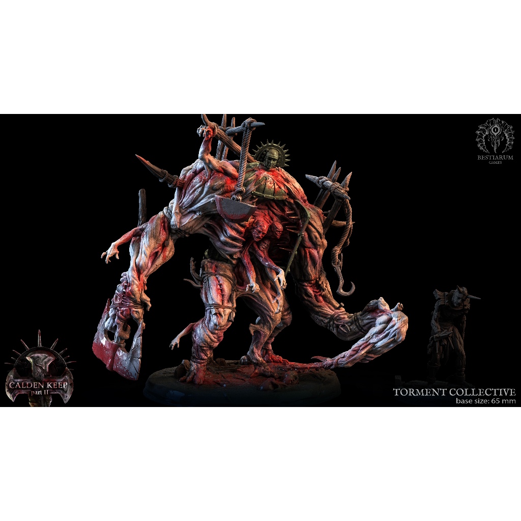 Bestiarum - Cauldren Keep II 2/2 - งาน Resin D&D DnD Miniature Model สำหรับ Tabletop ตั้งโชว์