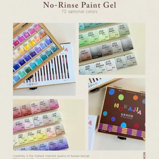 🔴พรีออเดอร์🔴MOKAJIA สีเพ้นท์เล็บเจลเนกประสงค์รุ่น 72 สี